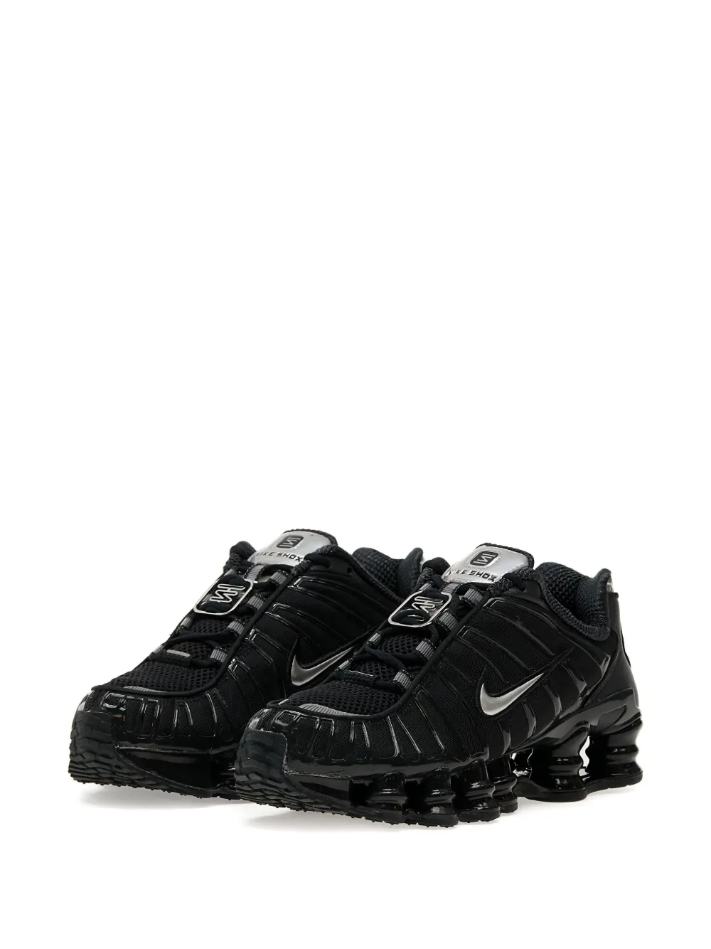 Nike Shox logo-detail sneakers Black