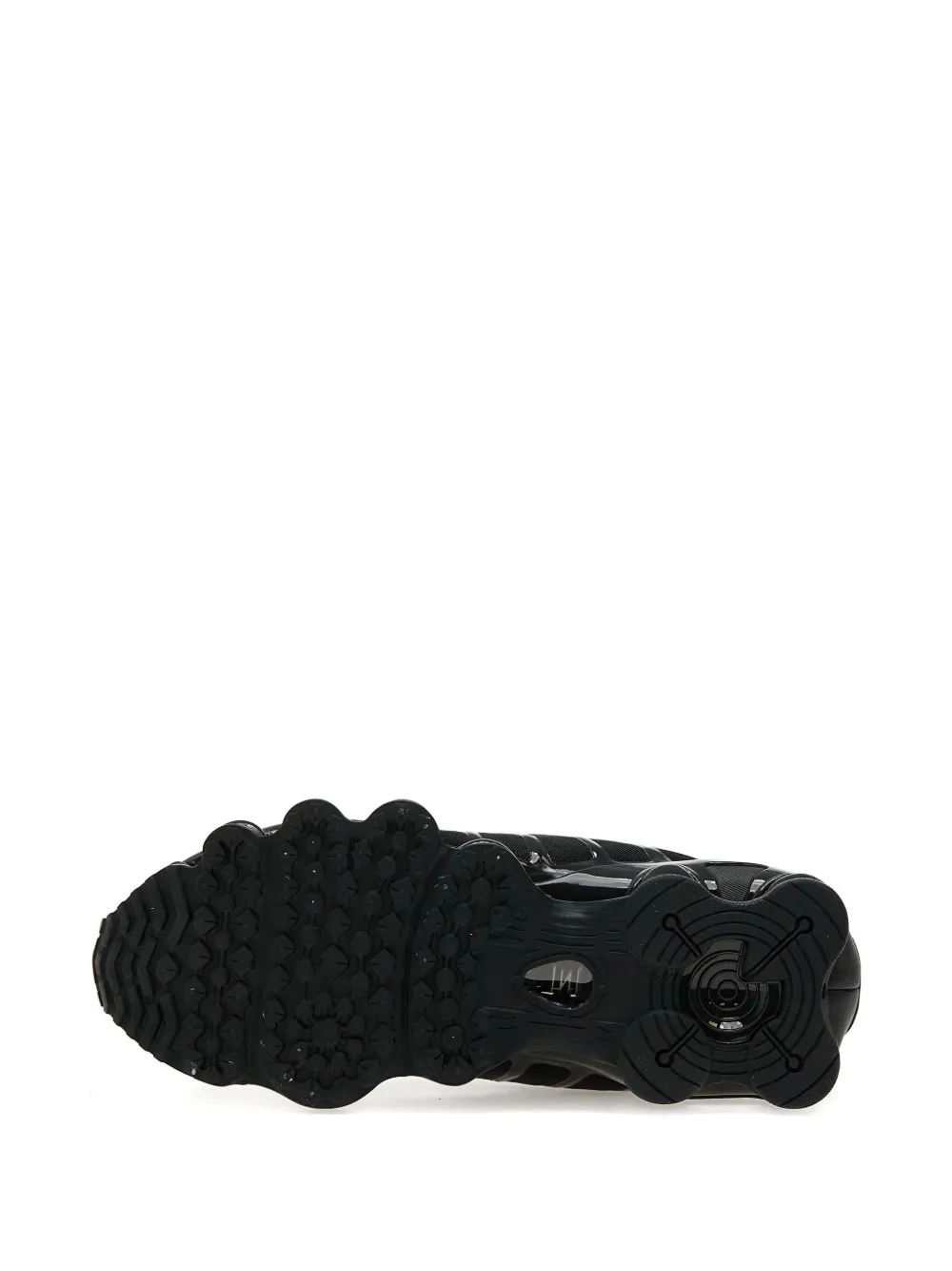 Nike Shox logo-detail sneakers Black