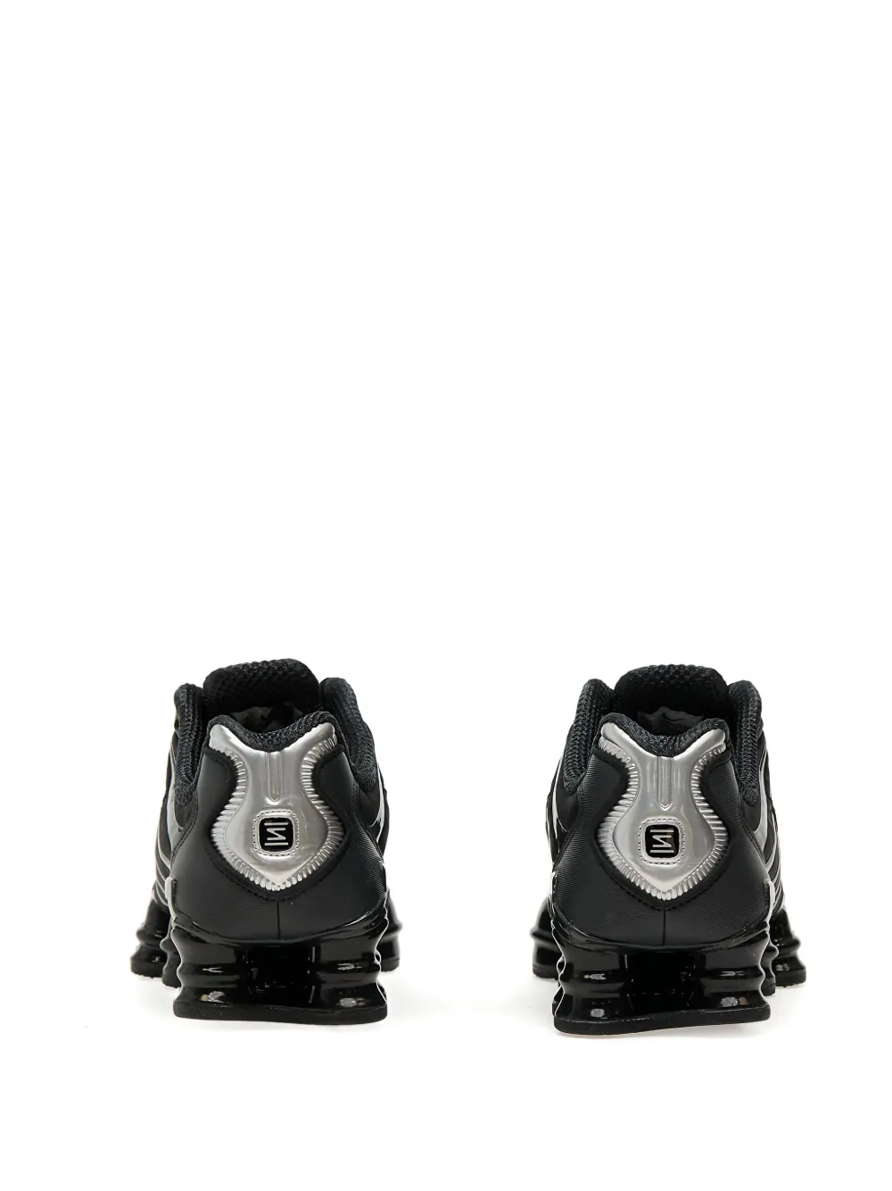 Nike Shox logo-detail sneakers Black