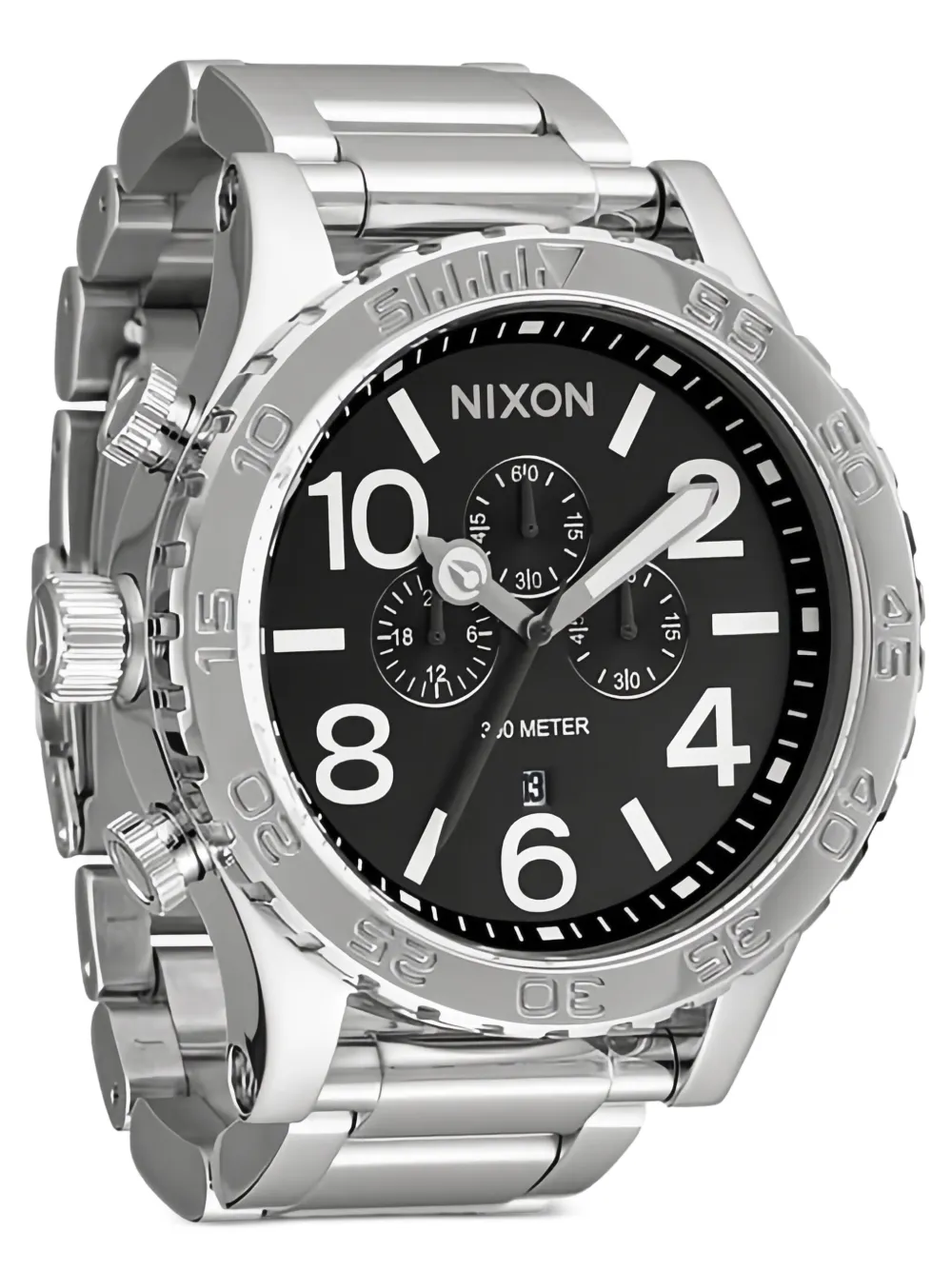 Nixon 51-30 Chrono 48mm In Metallic