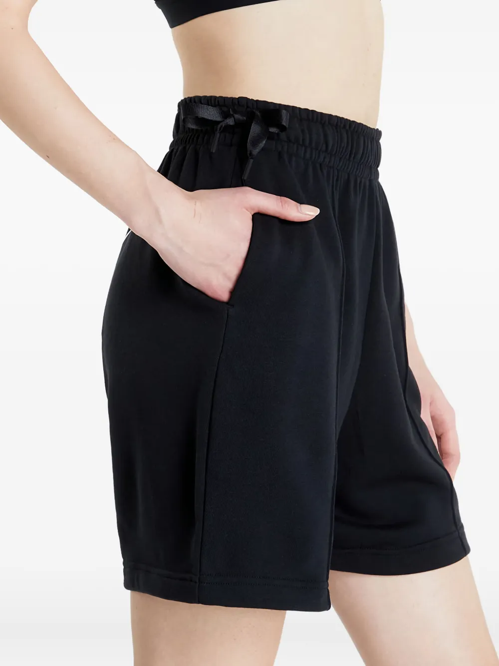 Nike High-rise Shorts In Black