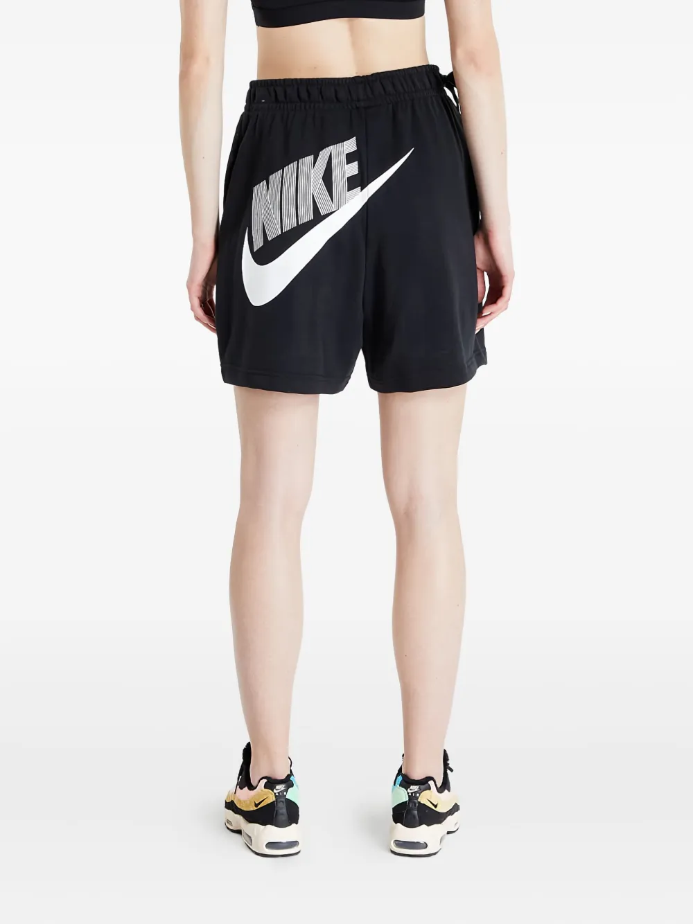 Nike High-rise Shorts In Black