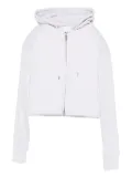 Duran Lantink zip-fastening hoodie - Grey