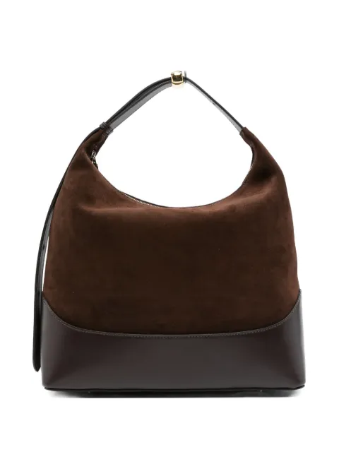 Elleme Große Loop Schultertasche aus Wildleder