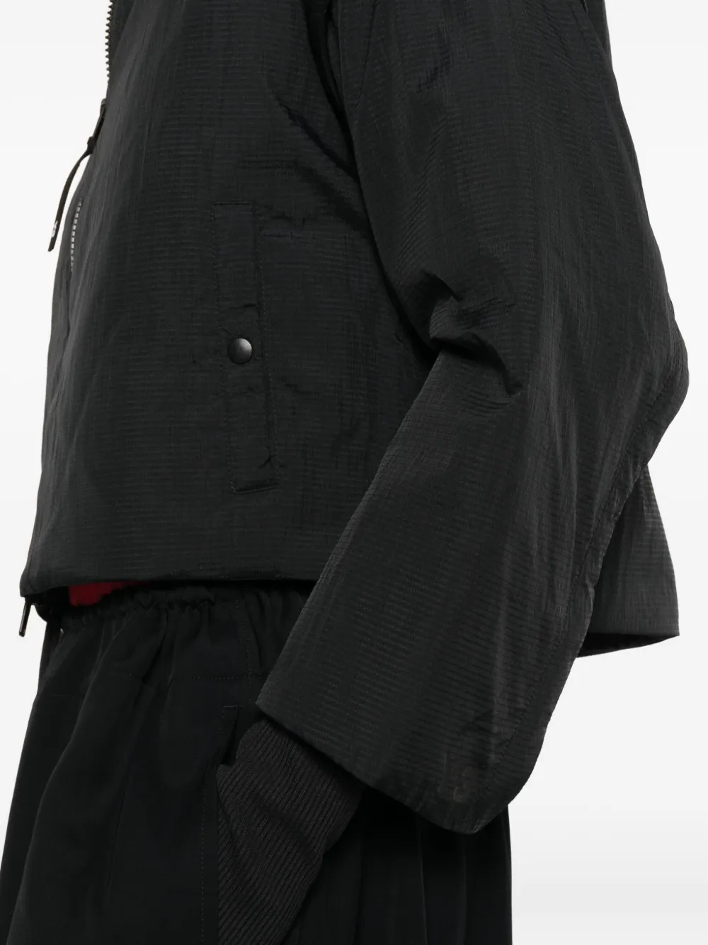 Y-3 Jack met rits Zwart