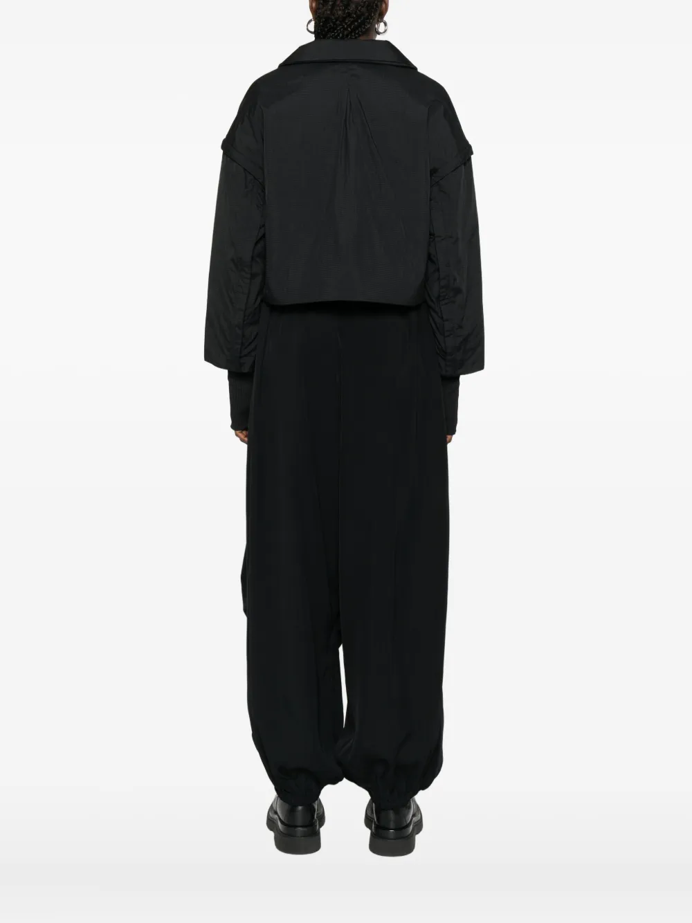 Y-3 Adidas Outerwears In Black