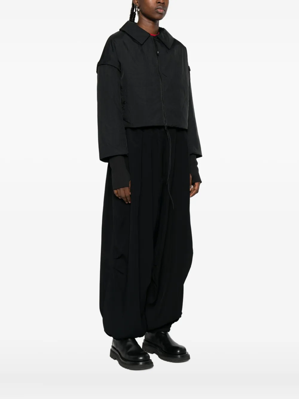 Y-3 Adidas Outerwears In Black