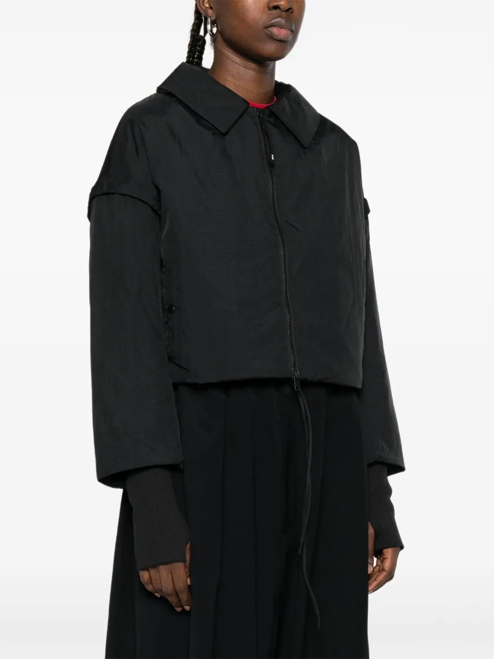 Y-3 Jack met rits Zwart