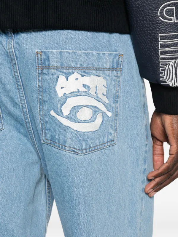 Arte Antwerp light-wash straight-leg Jeans | Blue | FARFETCH AU