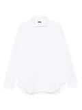 Barba long-sleeve button-down shirt - White