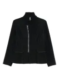 Comme Des Garçons Pre-Owned 1990s asymmetric zip jacket - Black