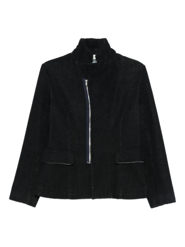 ジャケット・アウター COMME des GARCONS HOWME 1990AW Jacket Comme Des Garçons Pre-Owned 1990s Asymmetric Zip Jacket | Black