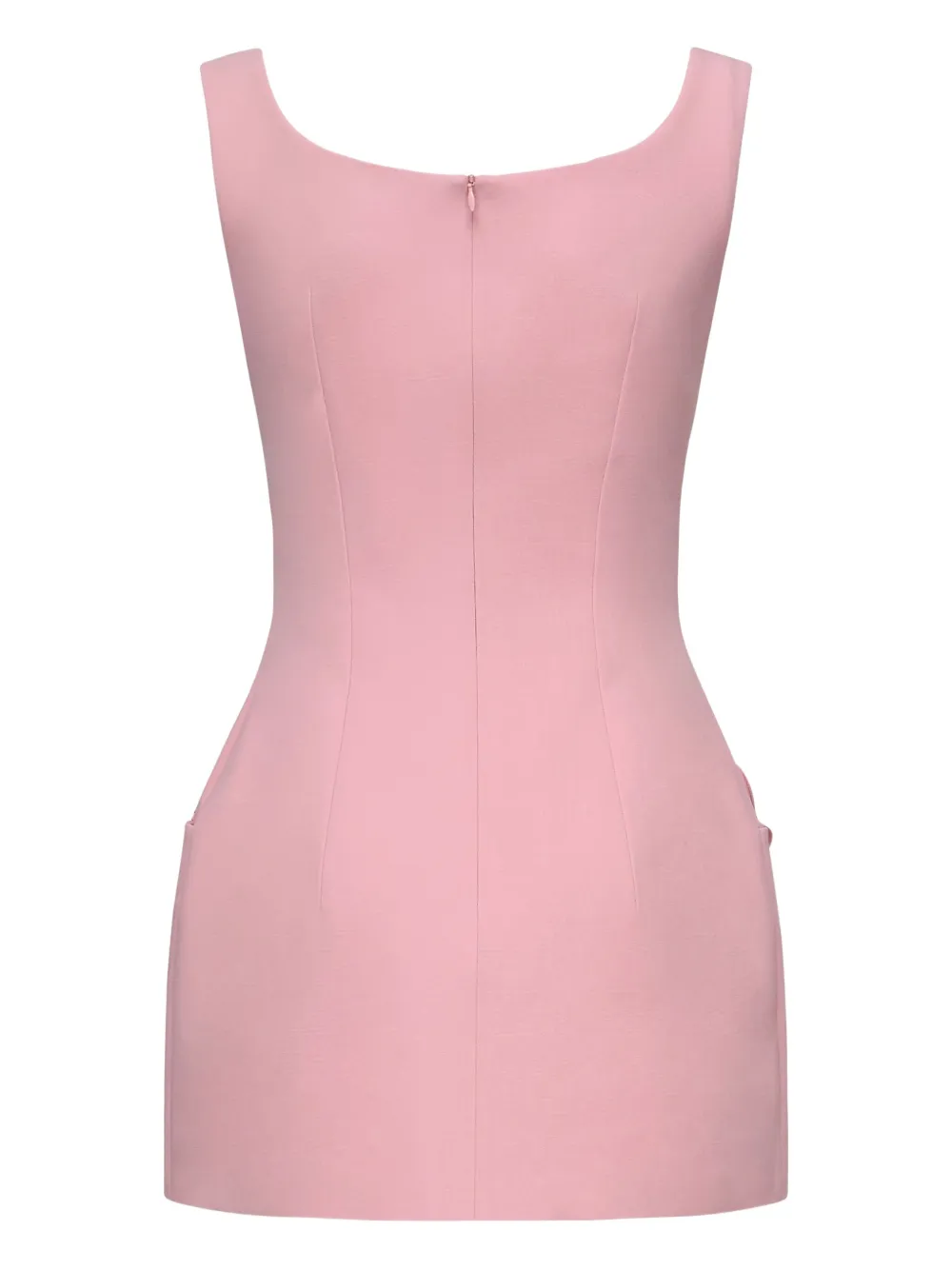 Magda Butrym rose-appliqué dress Roze