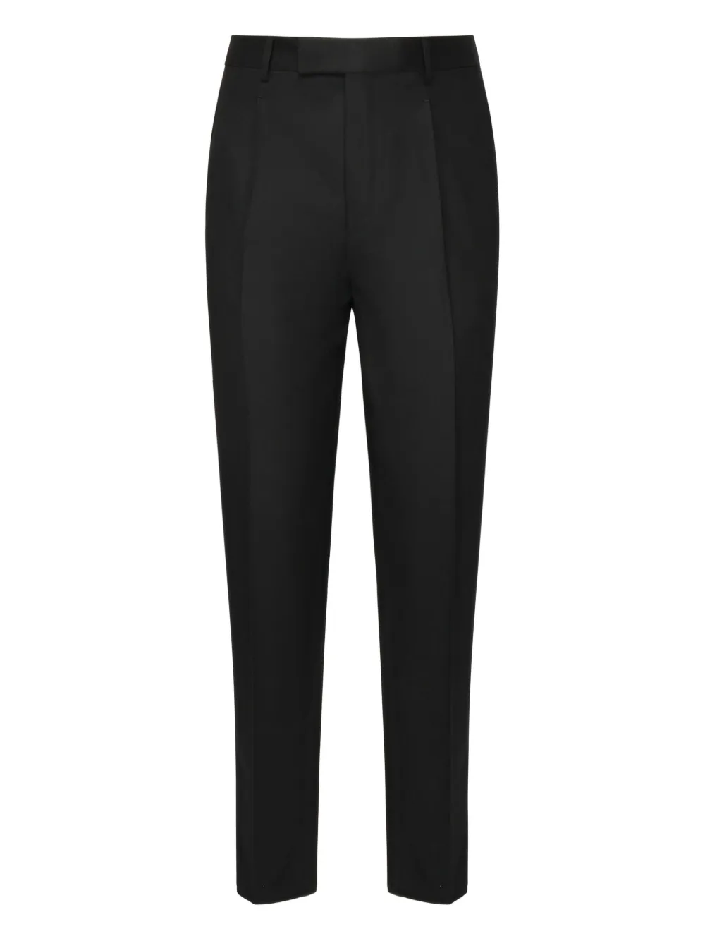 Zegna pleated wool trousers Zwart