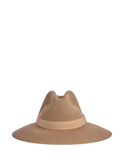 Fay wide-brimmed fedora hat