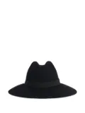 Fay wide-brimmed fedora hat - Black
