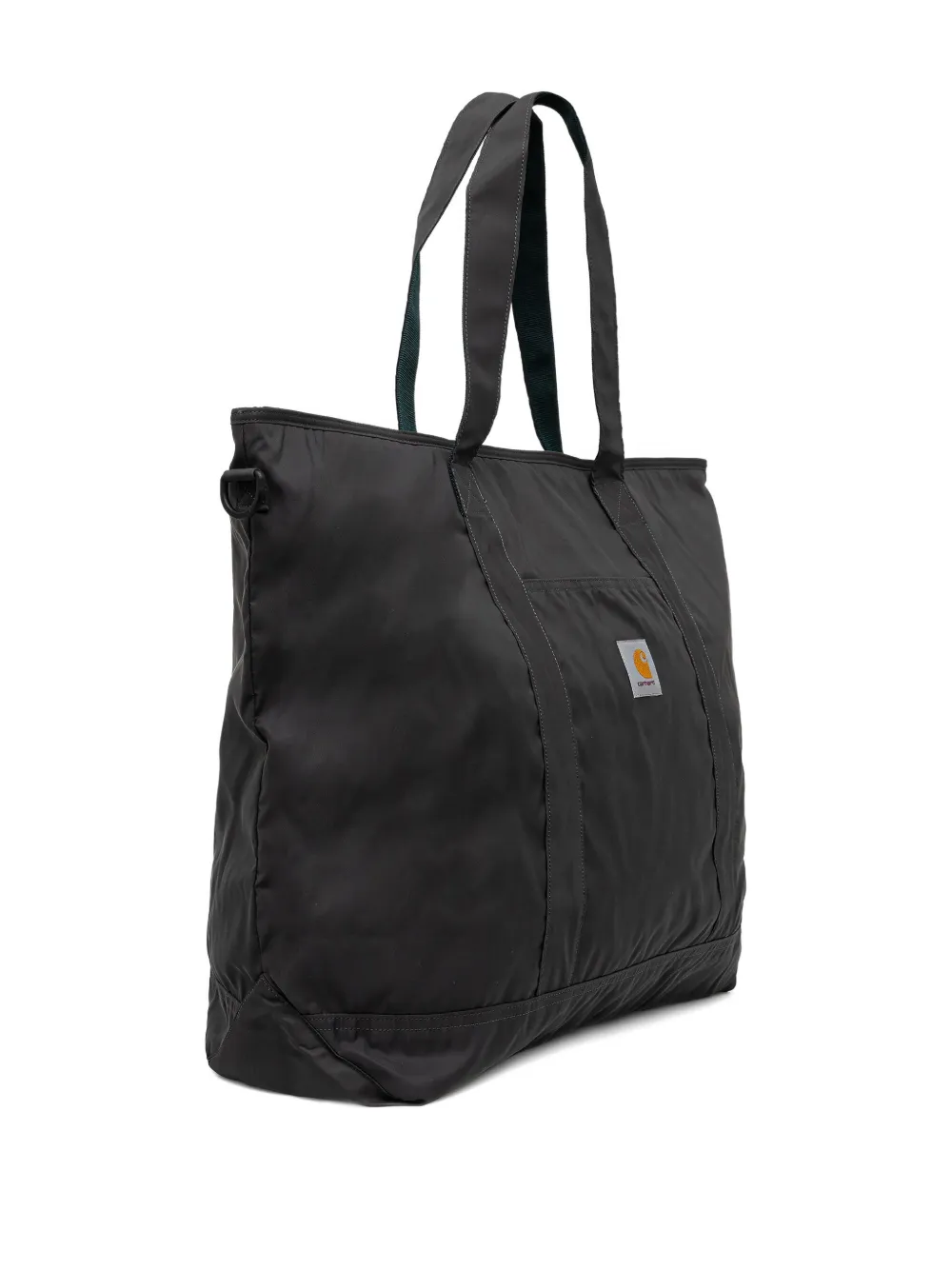 Carhartt WIP Shopper met logopatch - Zwart