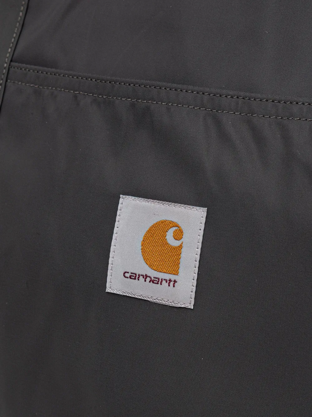Carhartt WIP Shopper met logopatch Zwart