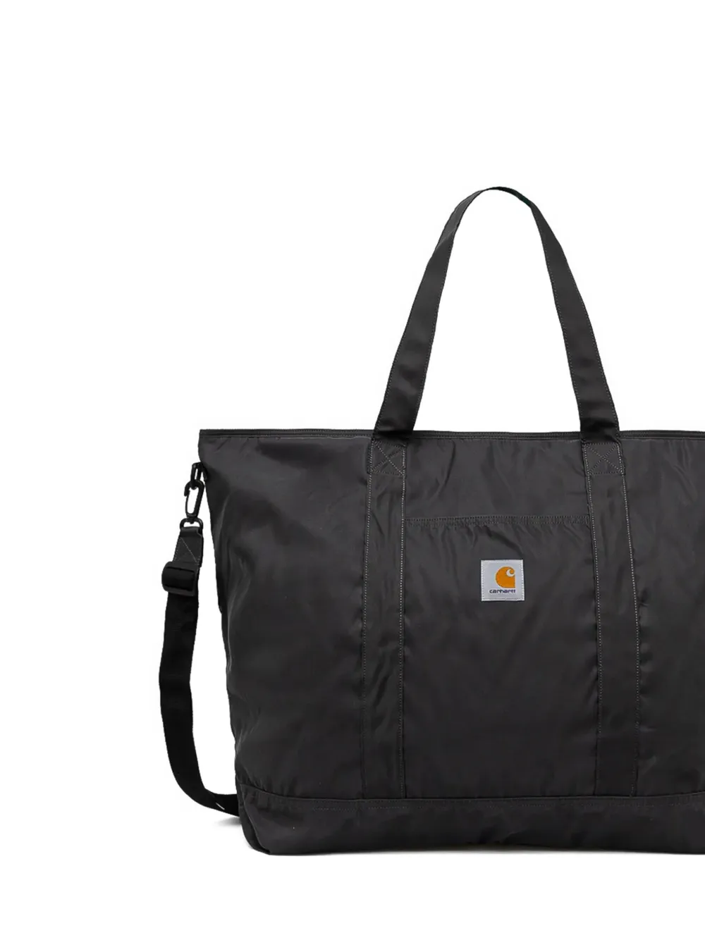 Carhartt WIP Shopper met logopatch Zwart