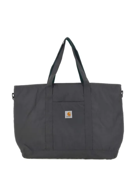 Carhartt WIP large logo-patch tote bag