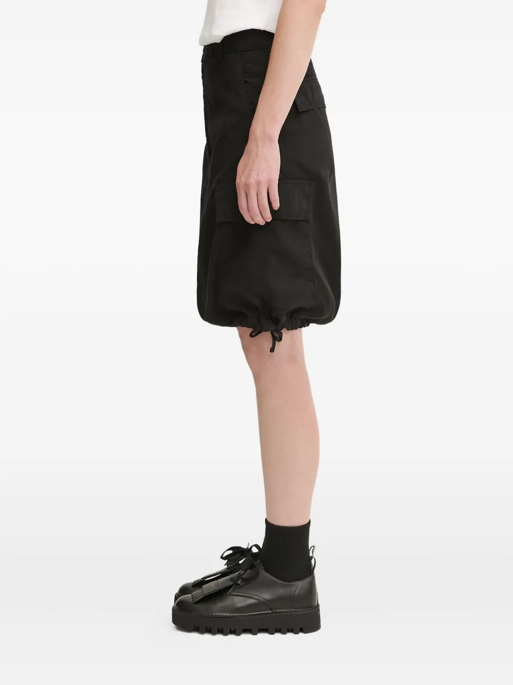Carhartt Kingston Drawstring Midi Skirt In Black