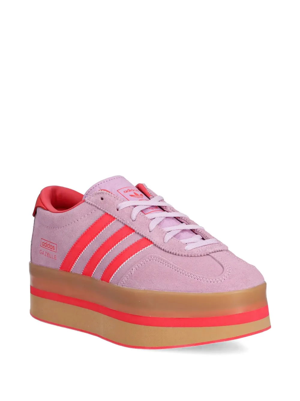 Adidas Gazelle Stack platform sneakers - Paars