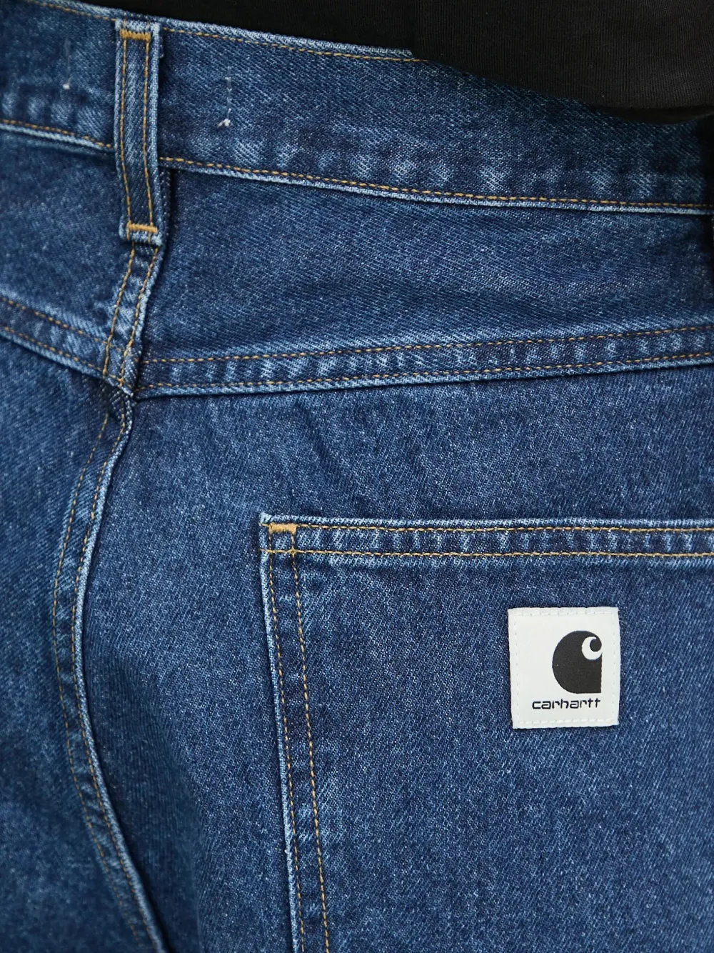 Carhartt WIP Brandon high-waist jeans Blauw