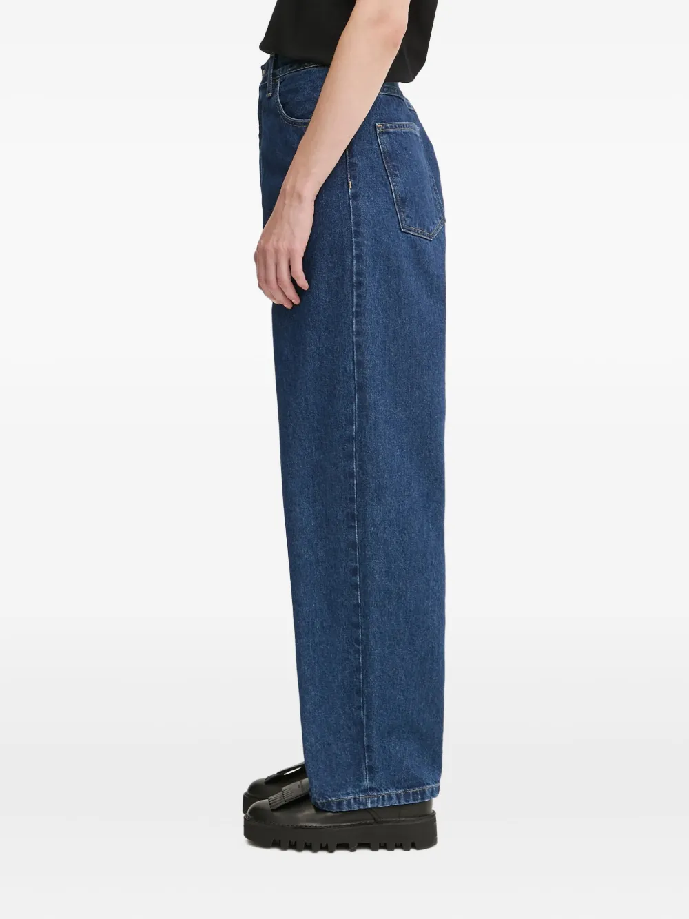 Carhartt WIP Brandon high-waist jeans Blauw