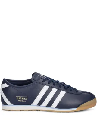Adidas Italia レザースニーカー | ブルー | FARFETCH JP