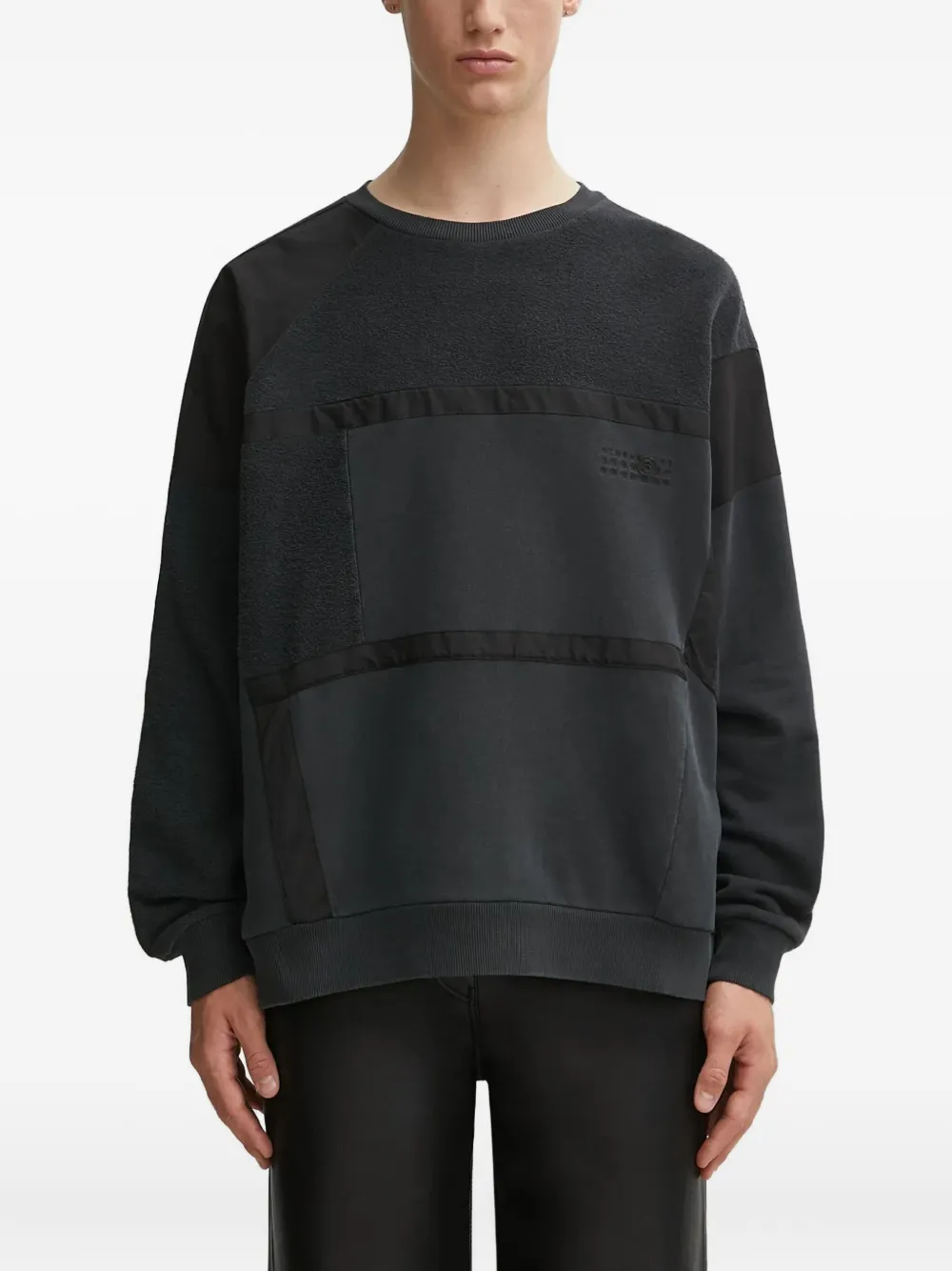 MM6 Maison Margiela sudadera con paneles | negro | Image 1