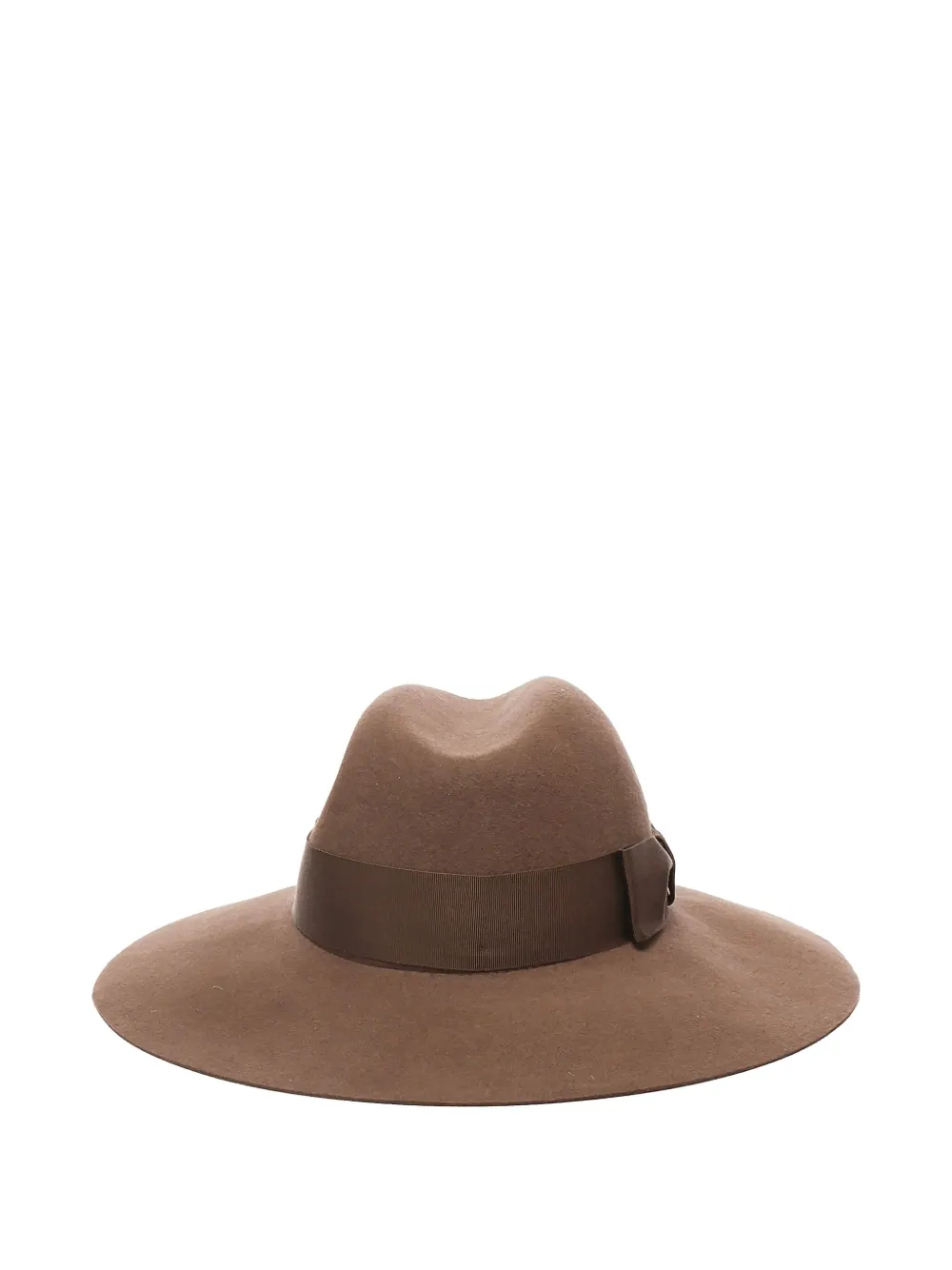Borsalino wide-brim felt hat Bruin