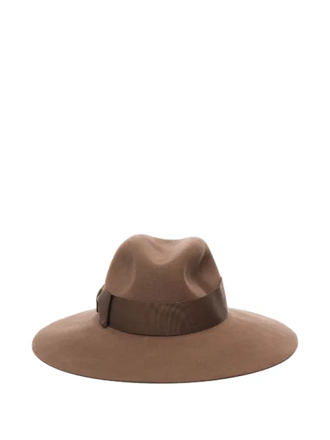 Borsalino wide-brim felt hat