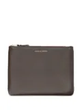 Comme Des Garçons Wallet zip-top leather wallet - Brown