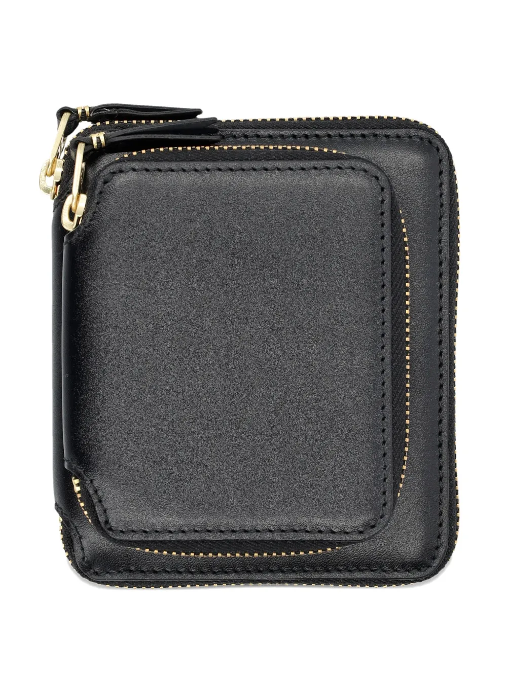 Comme Des Garçons Wallet zip-around leather wallet Zwart