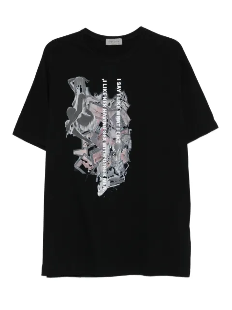 Yohji Yamamoto graphic-print T-shirt