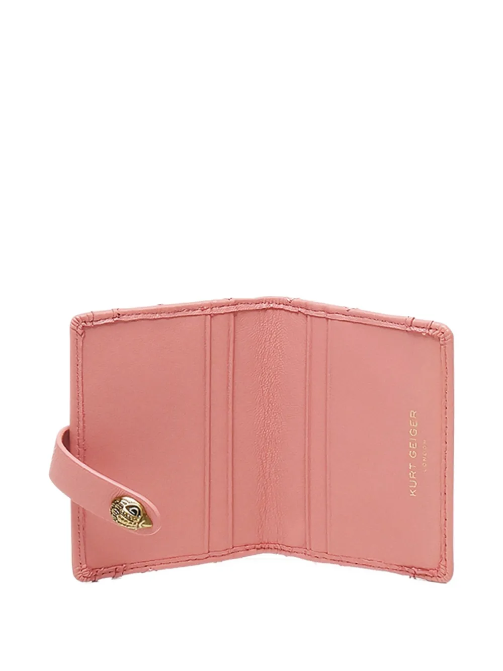 Kurt Geiger Kensington Card Holder In Pink