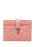 Kurt Geiger London quilted clasp wallet - Pink