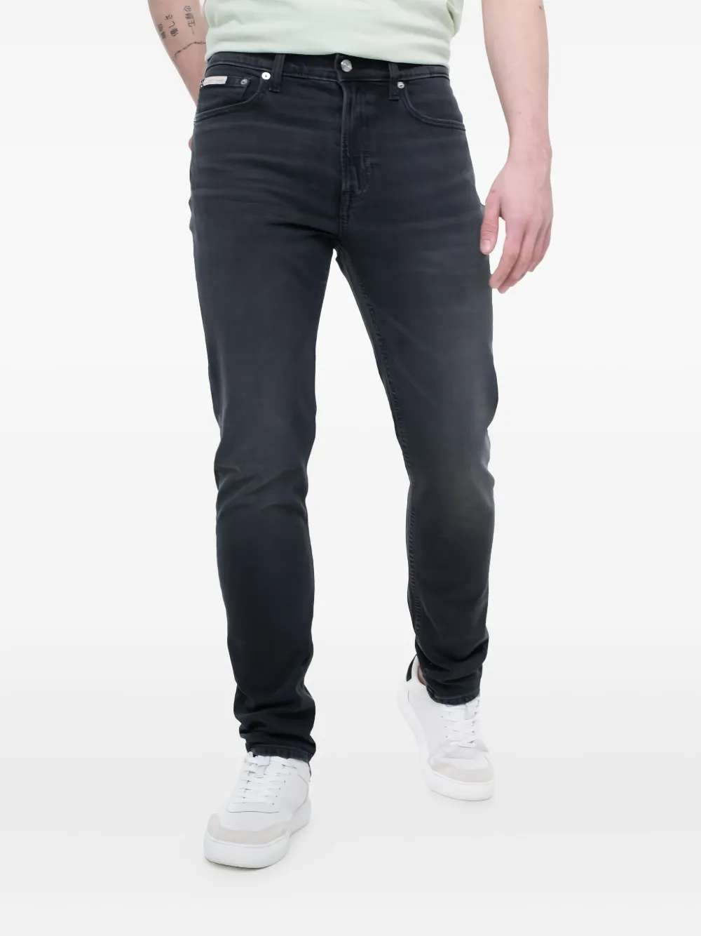 Calvin Klein Five-pocket Jeans In Blue