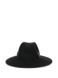 Borsalino detailed felt hat - Black