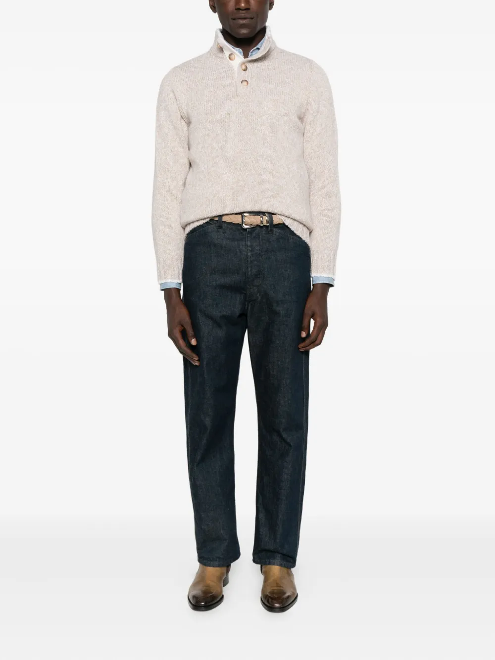 Vengera button-fastening wool sweater | Cardigans | Image 2