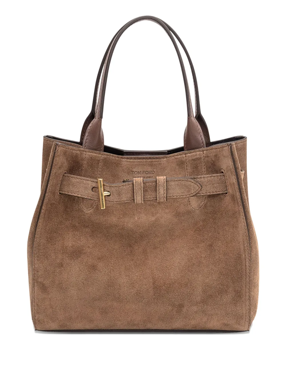 TOM FORD Audrey suede tote bag | Brown | Image 1