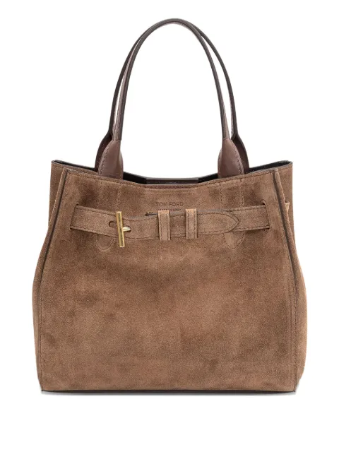 TOM FORD Audrey suede tote bag