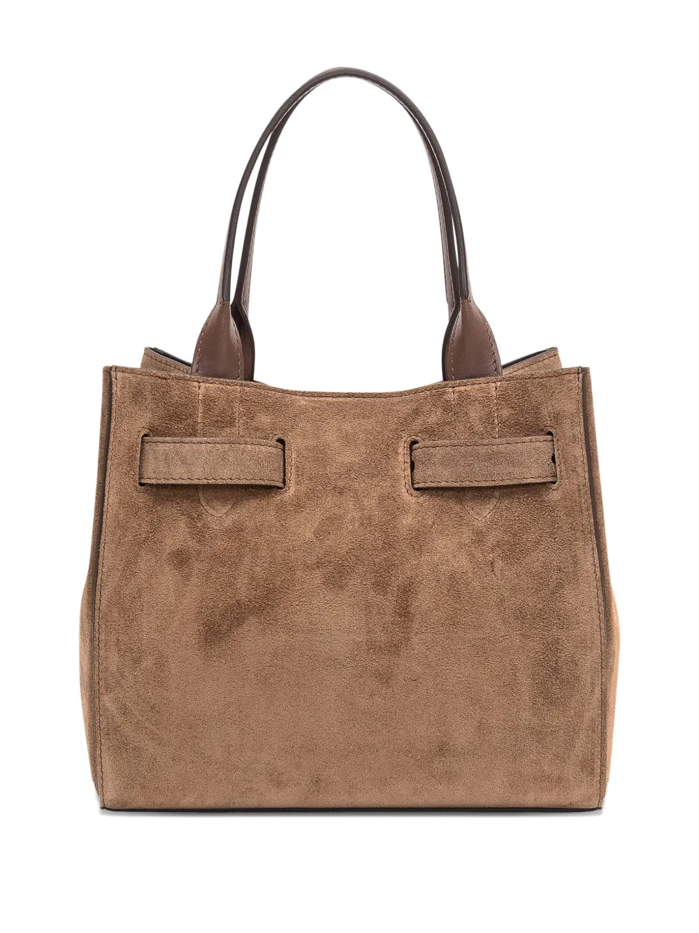 TOM FORD Audrey suede tote bag - Bruin