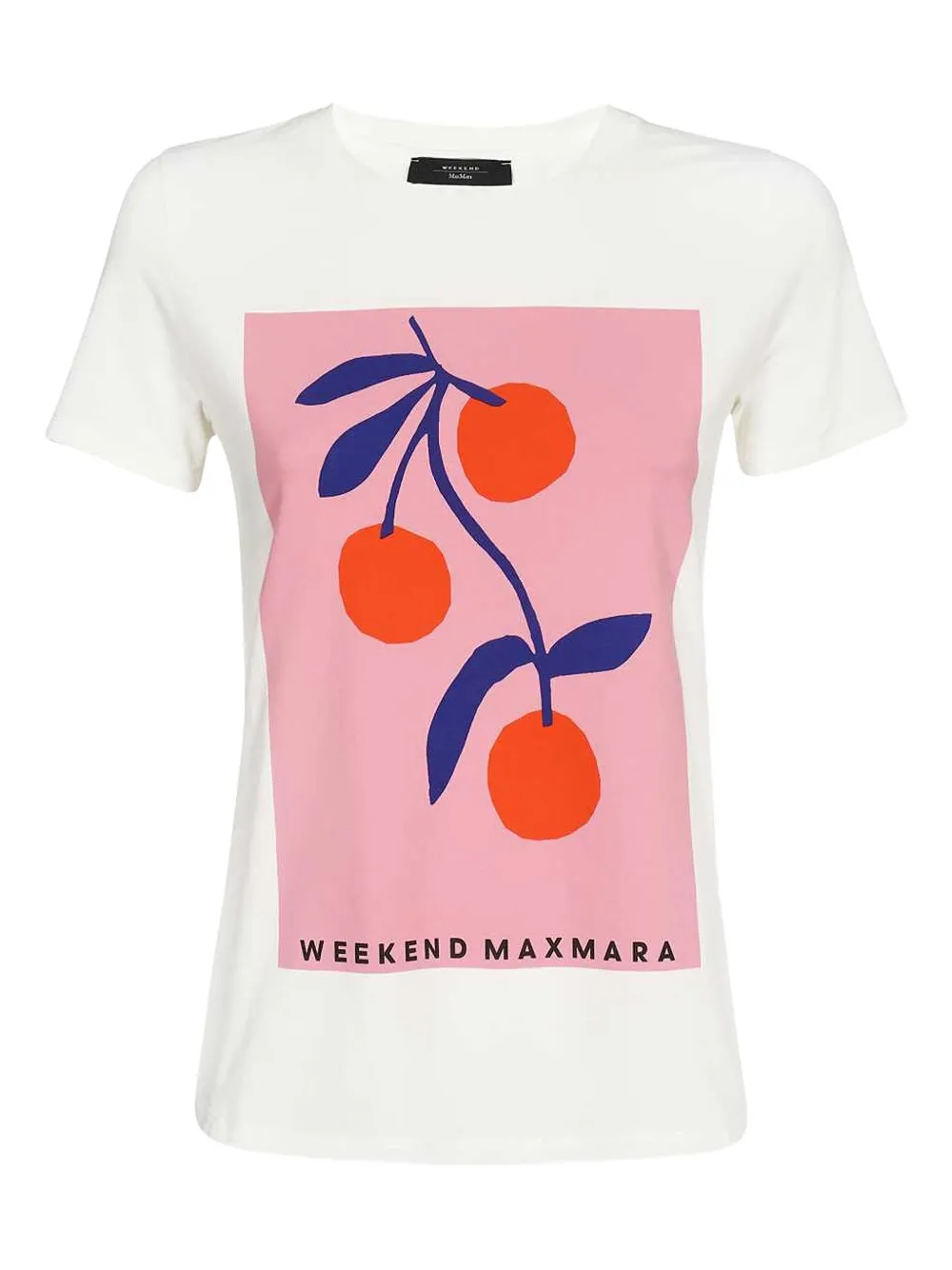 Weekend Max Mara fruit-print T-shirt Wit