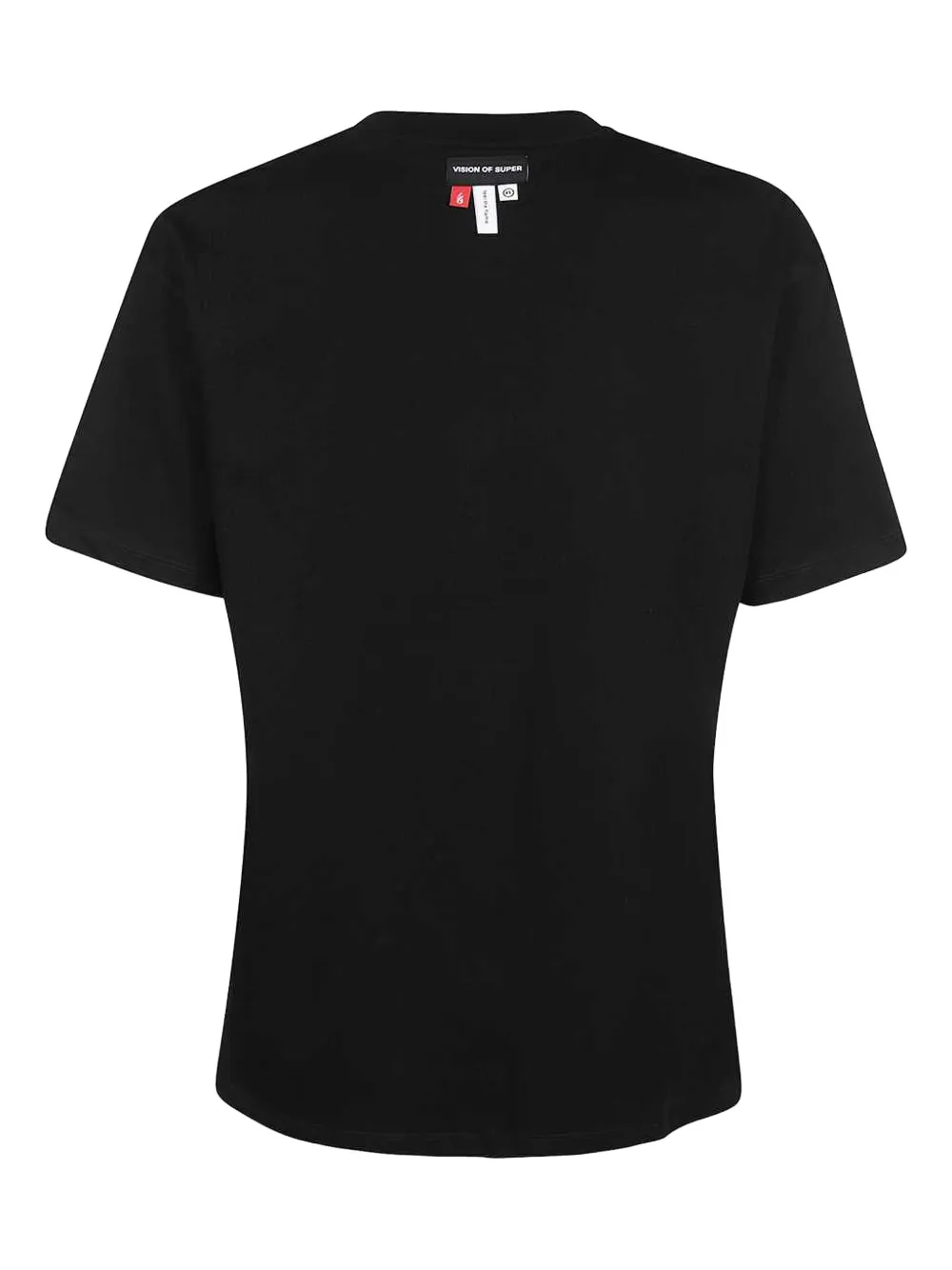 Vision Of Super panda-print T-shirt Zwart