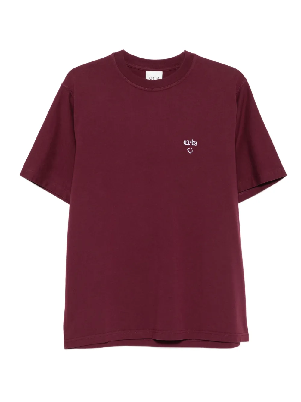 Arte Antwerp heart logo T-shirt | Red | Image 1