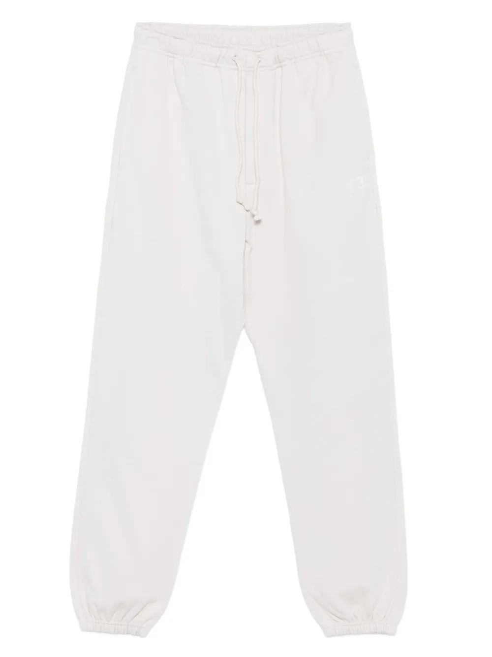 Y-3 Broek met elastische manchetten en trekkoord Beige