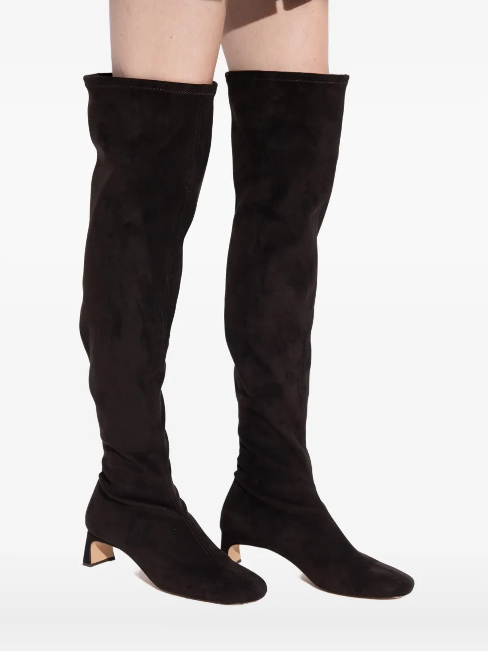 Odissì 50mm suede over-the-knee boots Brown