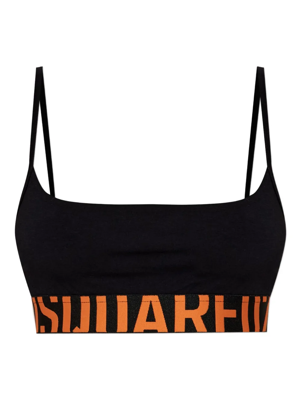 DSQUARED2 Bralette met logoband Grijs