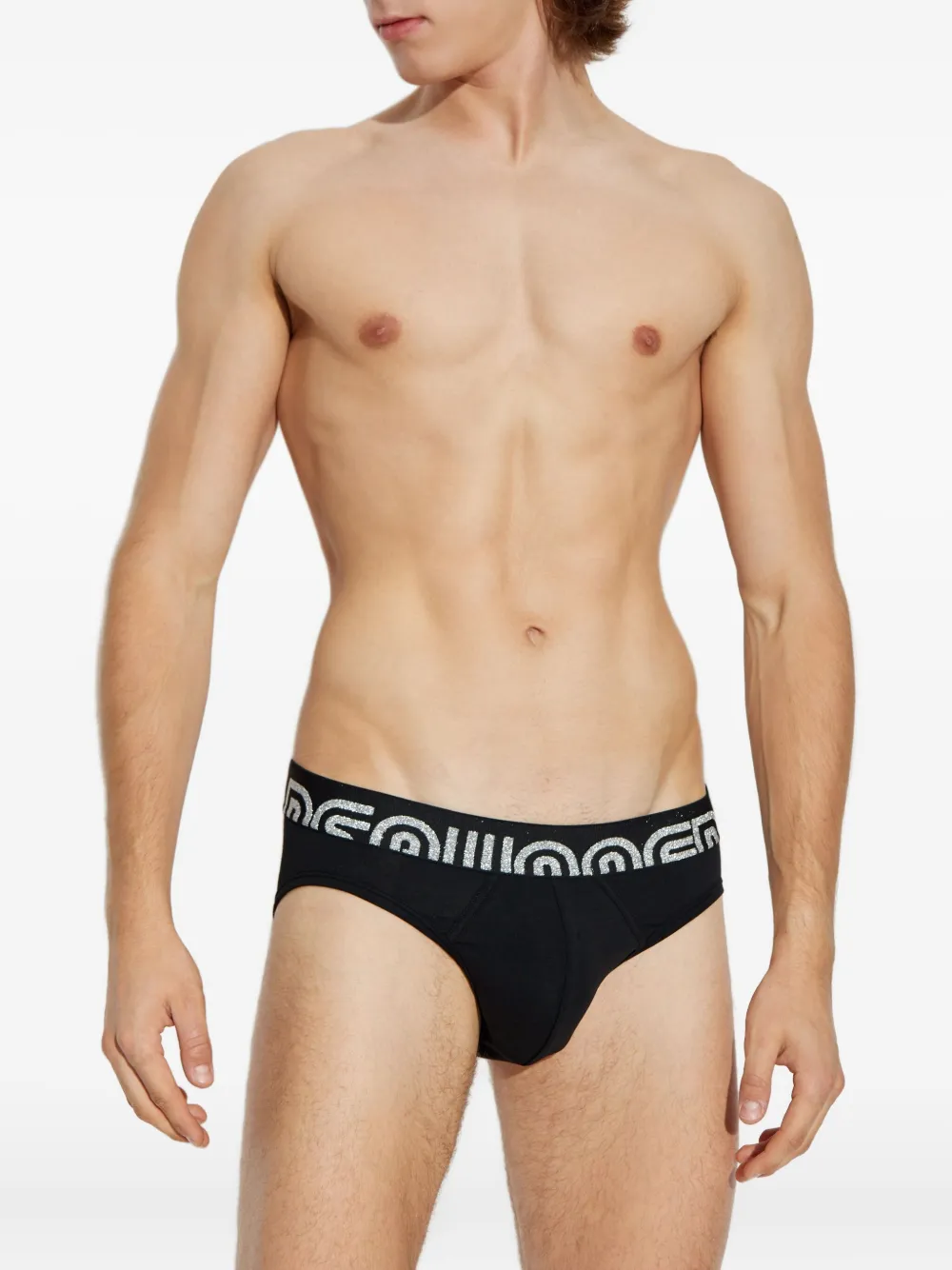 DSQUARED2 Slip met elastische tailleband Zwart